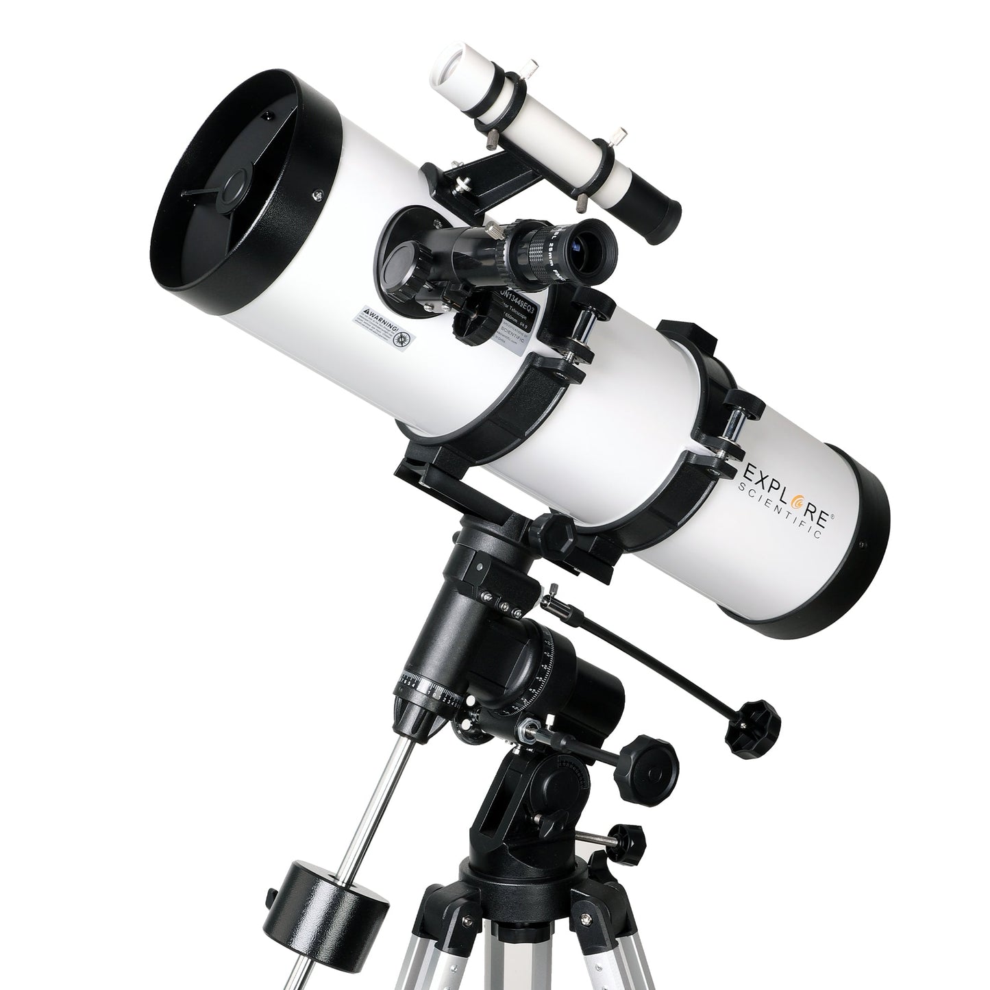 Explore Scientific 114mm (ES-ON11450) & 134mm (ES-ON13465) Newtonian Reflector Telescope – Equatorial Mount, Deep-Sky Imaging, Moon & Planet Observation