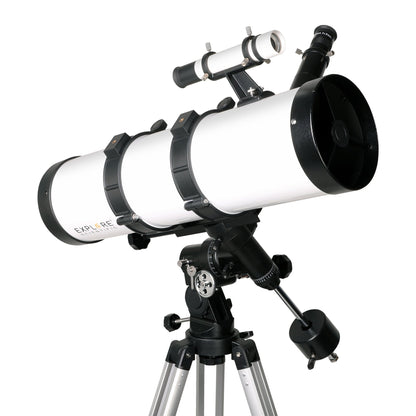 Explore Scientific 114mm (ES-ON11450) & 134mm (ES-ON13465) Newtonian Reflector Telescope – Equatorial Mount, Deep-Sky Imaging, Moon & Planet Observation