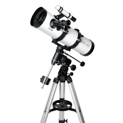 Explore Scientific 114mm (ES-ON11450) & 134mm (ES-ON13465) Newtonian Reflector Telescope – Equatorial Mount, Deep-Sky Imaging, Moon & Planet Observation