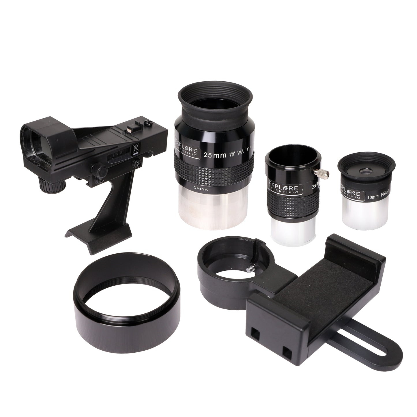 Explore Scientific 8-Inch Dobsonian Reflector Telescope (Red) ES-ON20859RR