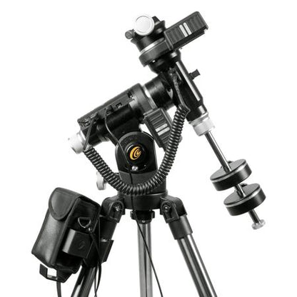 Explore Scientific FirstLight 80mm Refractor + iEXOS-100 GoTo Tracker — Beginner Astrophotography Starter Bundle