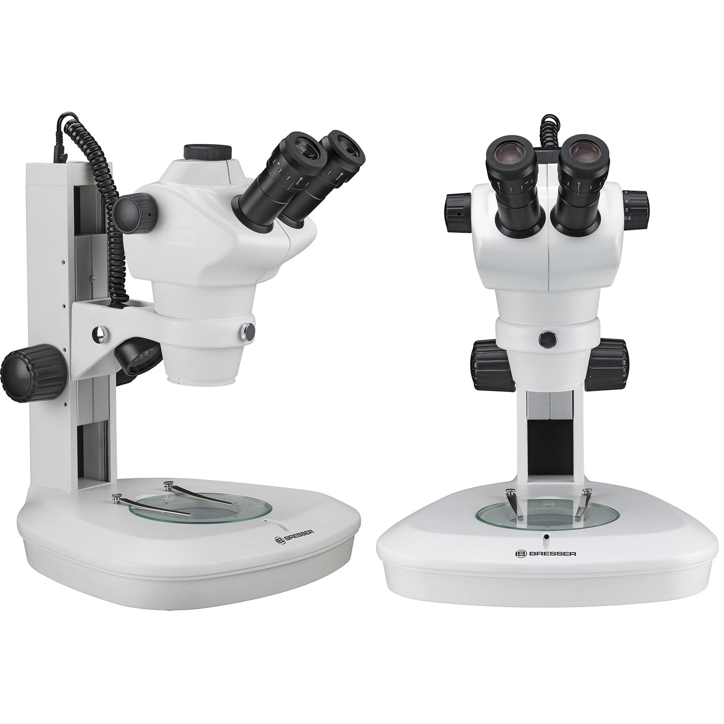Bresser Science ETD-201 Professional Stereo Microscope 10x–45x — Trinocular Stereo Microscope for Lab and Research Use