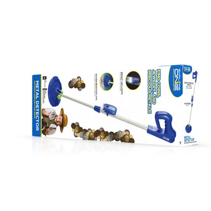 Explore One Metal Detector 88-20001-B2 - Kids Adjustable Metal Detector for Treasure Hunting