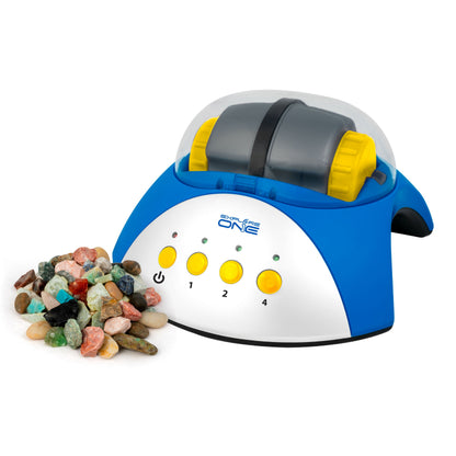 Explore One Rock Tumbler Set — Kids Rock Polishing Kit and Geological STEM Learning Tool