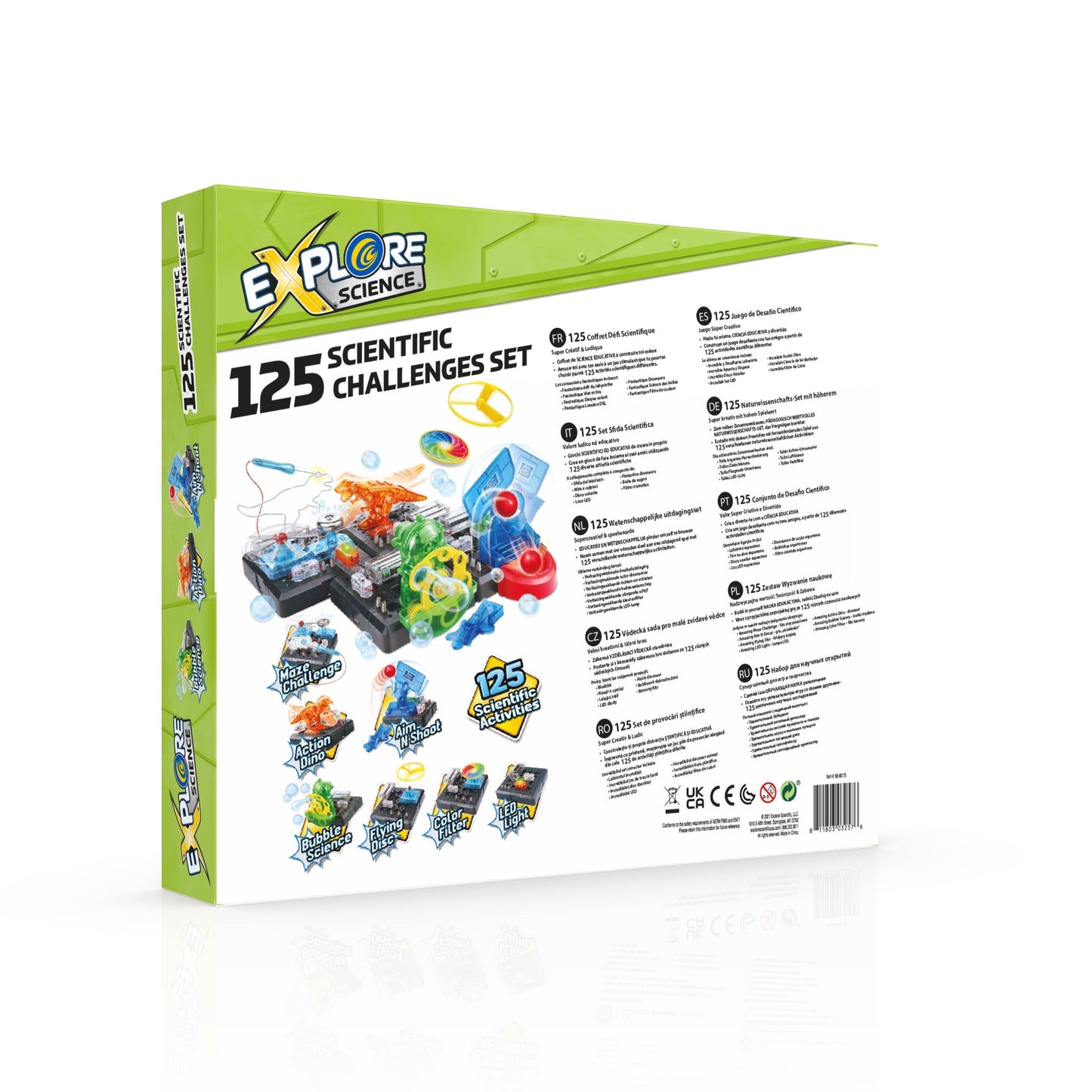 Explore Science 125 Scientific Challenges Set — Hands-On STEM Activities for Curious Kids and Science Learners