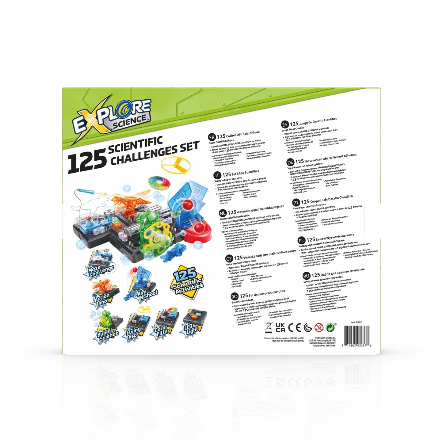 Explore Science 125 Scientific Challenges Set — Hands-On STEM Activities for Curious Kids and Science Learners