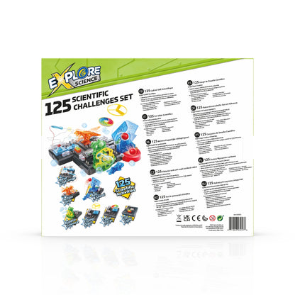 Explore Science 125 Scientific Challenges Set — Hands-On STEM Activities for Curious Kids and Science Learners