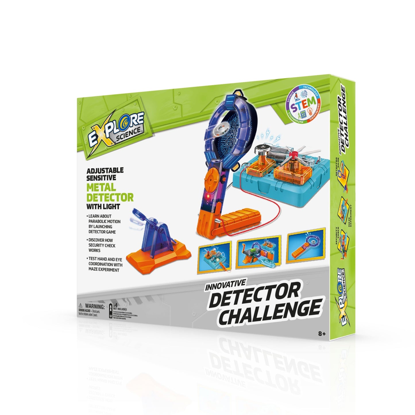 Explore Science Innovative Detector Challenge — STEM Motion and Sensor Experiment Kit for Kids
