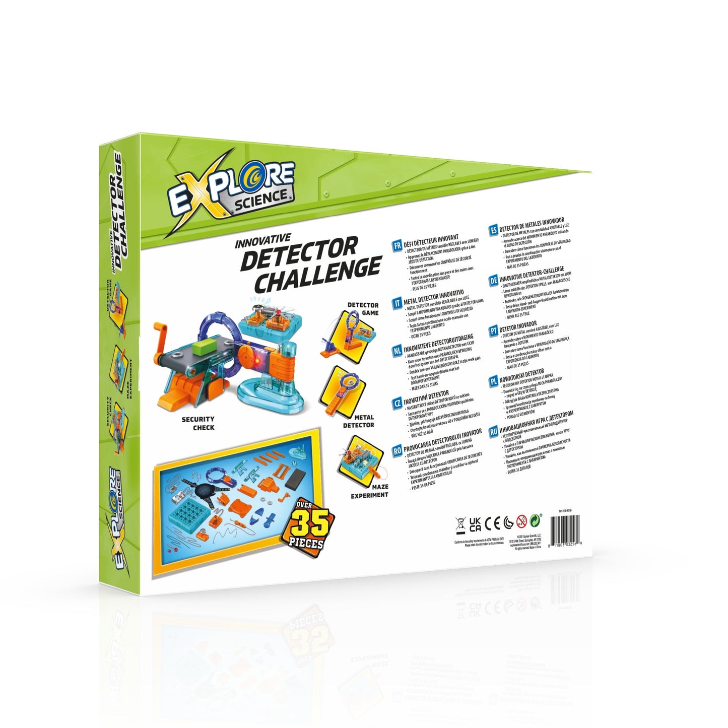 Explore Science Innovative Detector Challenge — STEM Motion and Sensor Experiment Kit for Kids