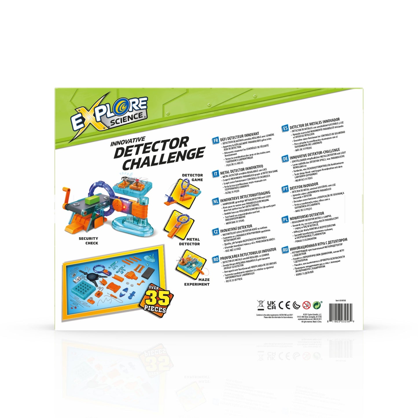 Explore Science Innovative Detector Challenge — STEM Motion and Sensor Experiment Kit for Kids