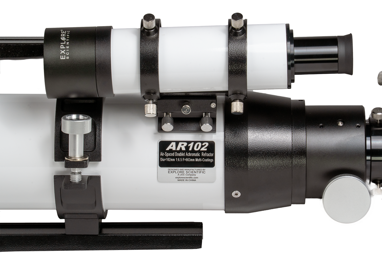 Explore Scientific 102mm f/6.5 Achromat Refractor Telescope OTA (DAR102065-02)