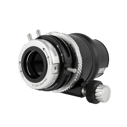 Explore Scientific 3 inch self centering focuser with back cell adapter ES-FOC3-BC100127T designed exclusively for ED127 and FCD100 refractors providing beginner astrophotographers with smooth precise wobble free and self centering focusing performance for sharp detailed and perfectly centered planetary lunar and deep sky imaging — Telescope Wolves