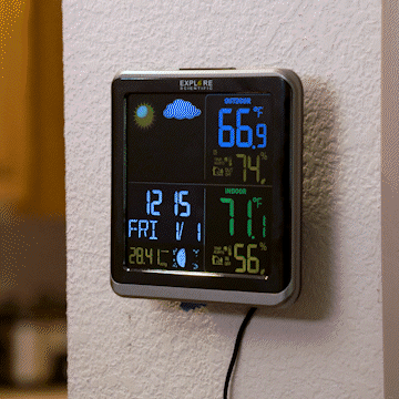 Explore Scientific Certified Pre-Owned Radio Weather Station CPO-WSH4008C