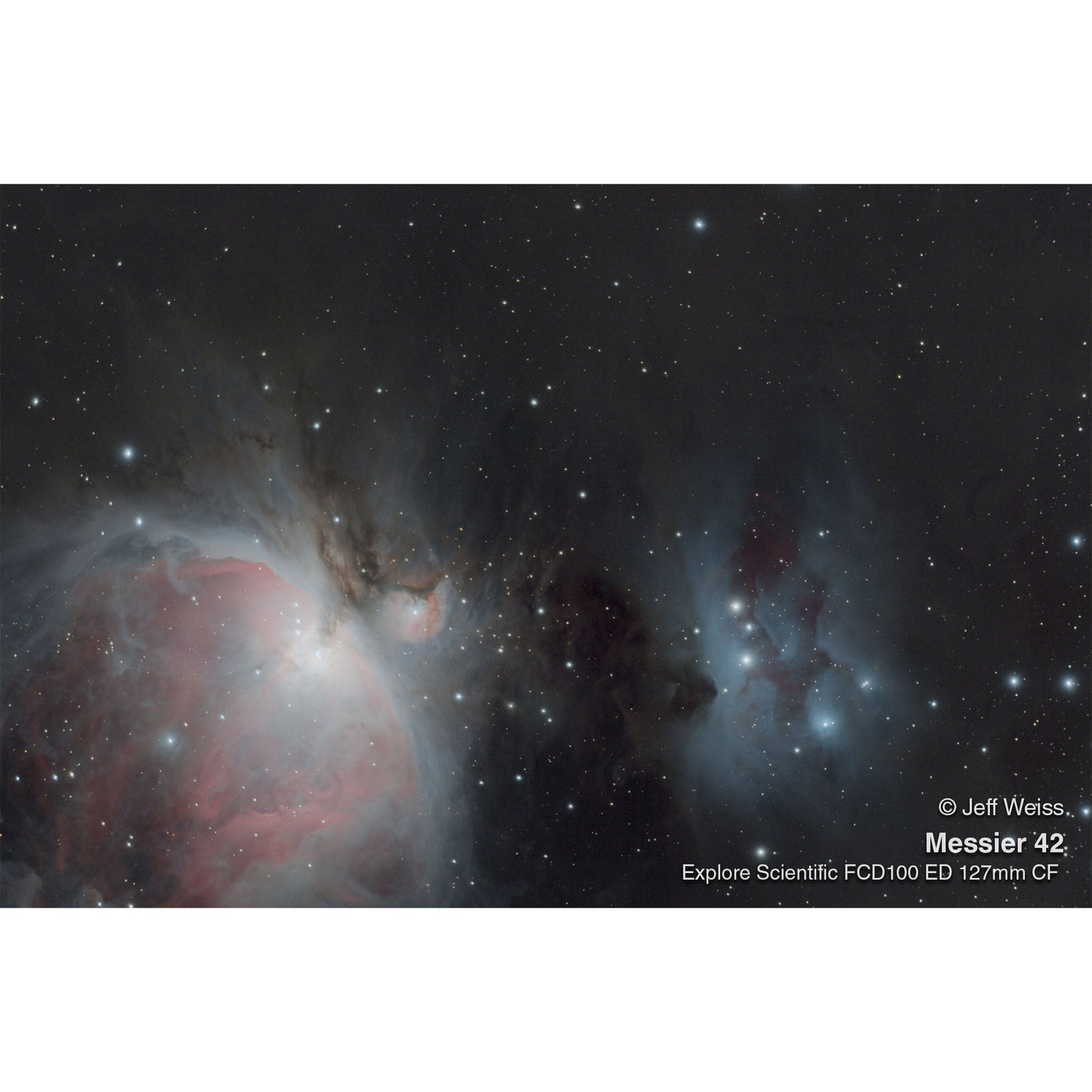 Explore Scientific FCD100 Series 127mm f/7.5 Carbon Fiber Triplet ED APO Refractor Telescope with 2.5" HEX Focuser FCD100-127075-CF-01