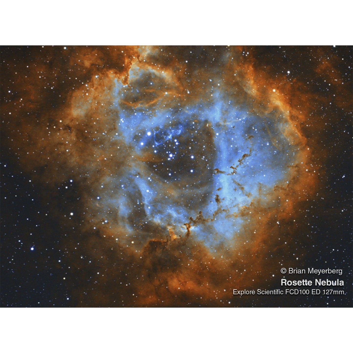 Explore Scientific FCD100 Series 127mm f/7.5 Aluminum Air-Spaced Triplet ED APO Refractor Telescope FCD100-127075-02