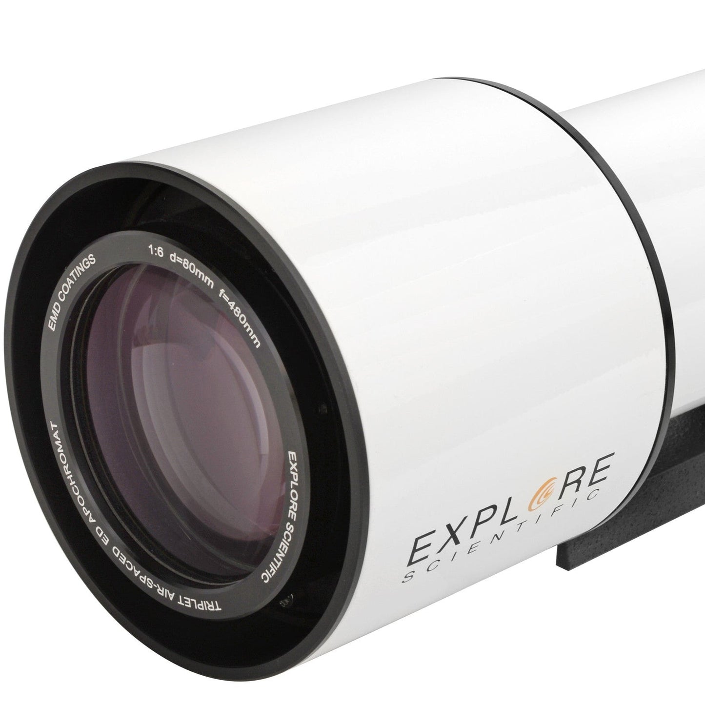 Explore Scientific ED80 f/6 Triplet APO Refractor + 0.8× Focal Reducer (ES-ED-0806-FR0.8x)