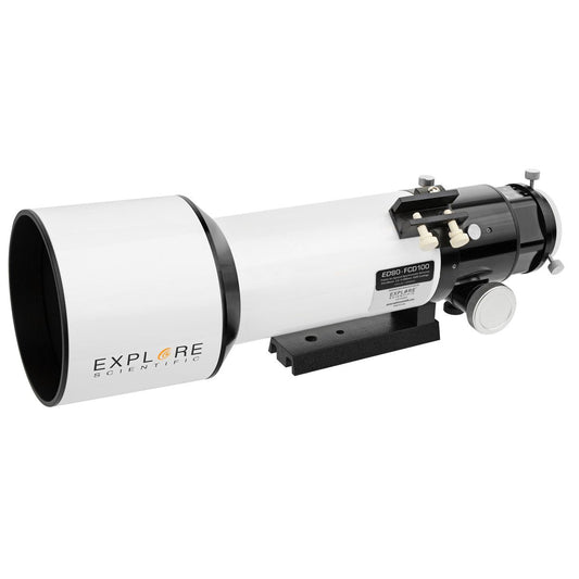 Explore Scientific ED80 80 mm f/6 Air-Spaced Triplet APO Refractor Telescope OTA (FCD100-0806-02)