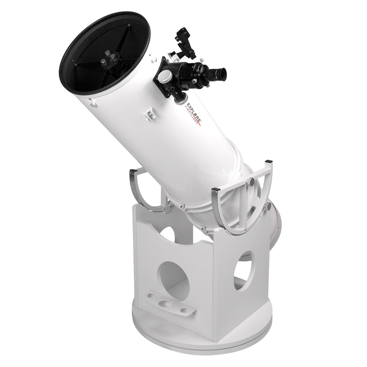 Explore Scientific FirstLight 10-inch Newtonian Reflector Solid Tube Dobsonian Telescope – FL-DOB1005-02