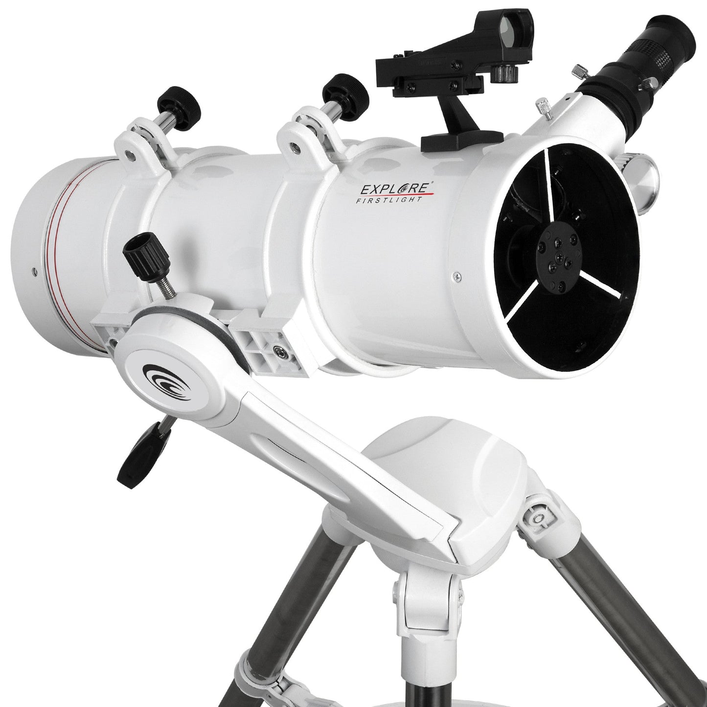 Explore Scientific FirstLight 114 mm Newtonian Reflector Telescope with Twilight Nano Alt-Az Mount – Beginner Stargazing Kit