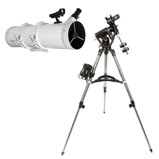 Explore Scientific Explore FirstLight 130mm Newtonian Telescope with iEXOS-100 PMC-Eight Equatorial Tracker System FL-N130600-IEXOS