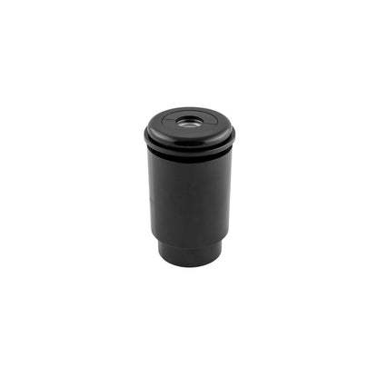Eyepiece components included with the Explore Scientific Galileoscope educational telescope kit GSCOPE showing the optical glass elements that kids students and beginner astronomers assemble as part of the hands on telescope building and optics learning experience — Telescope Wolves