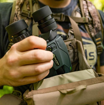 Alpen Apex Steady 16x30 HD Image-Stabilized Binoculars — Compact Stabilized Binoculars for Travel and Sports Viewing