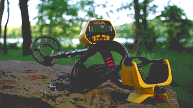 Digital Metal Detector with Headphones