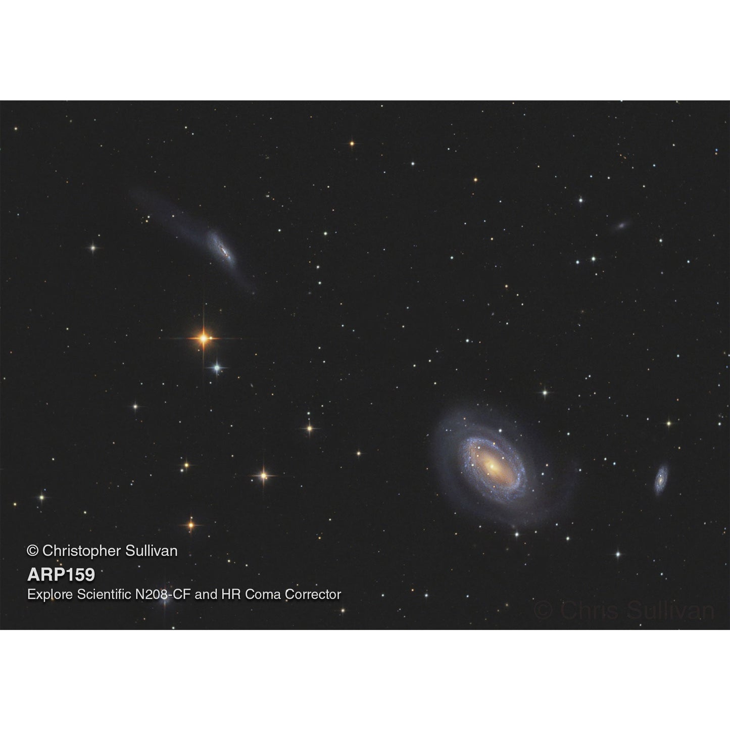 Explore Scientific N208CF Newtonian Telescope (Astrograph Edition) ES-N208CF-01