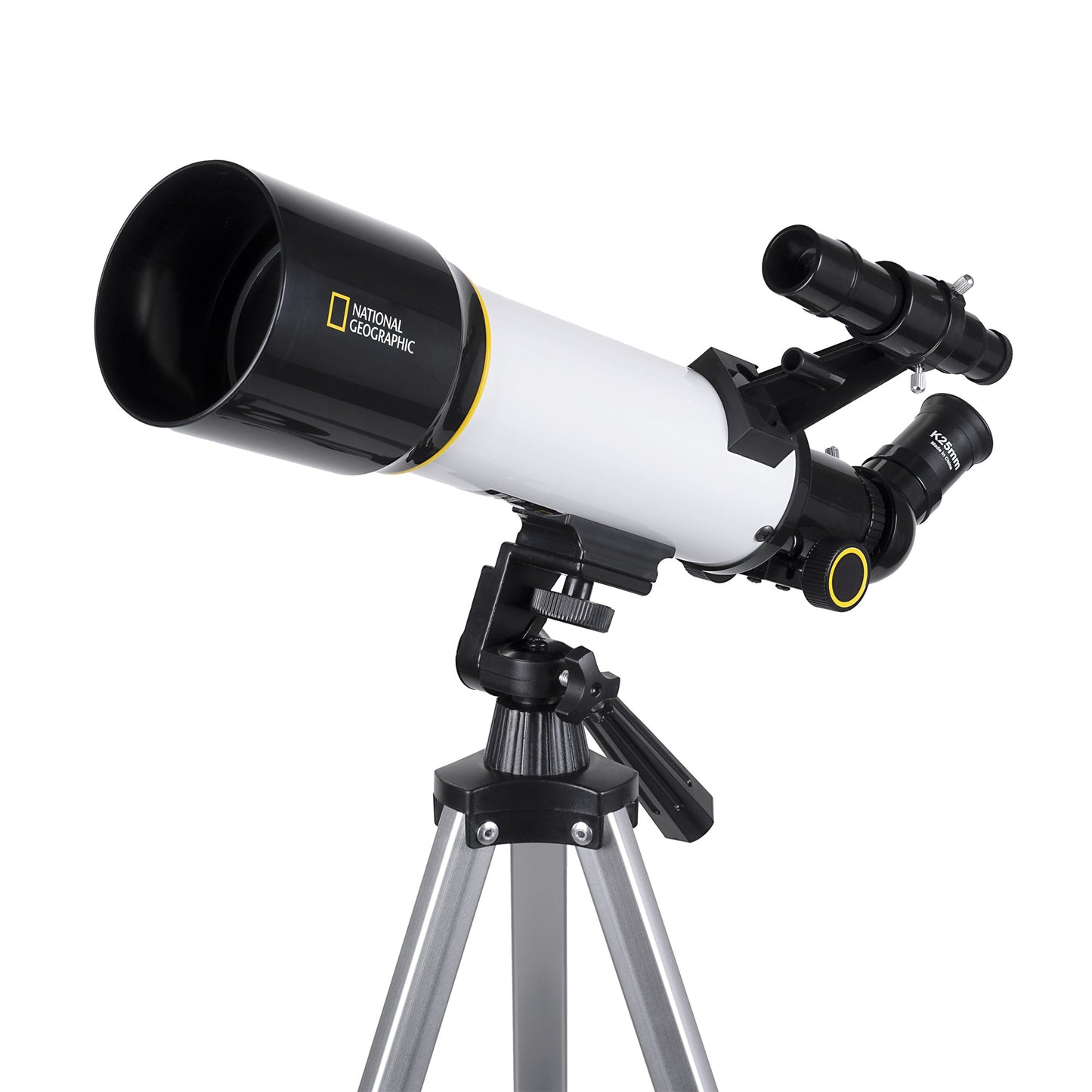 National Geographic RT70400 70mm Refractor Telescope — Beginner Telescope with Panhandle Mount and Smartphone Adapter