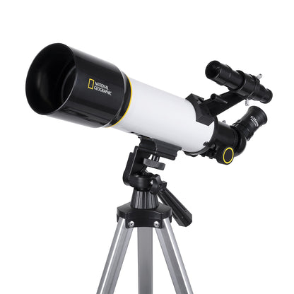 National Geographic RT70400 70mm Refractor Telescope — Beginner Telescope with Panhandle Mount and Smartphone Adapter