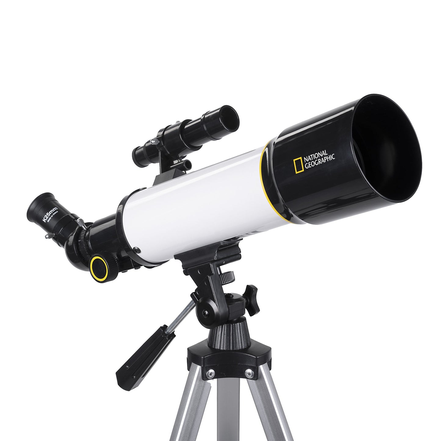 National Geographic RT70400 70mm Refractor Telescope — Beginner Telescope with Panhandle Mount and Smartphone Adapter