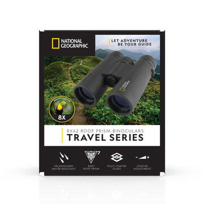 National Geographic 8x42 Binoculars 80-00842CP | Telescope Wolves