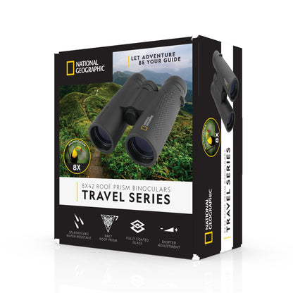 National Geographic 8x42 Binoculars 80-00842CP | Telescope Wolves