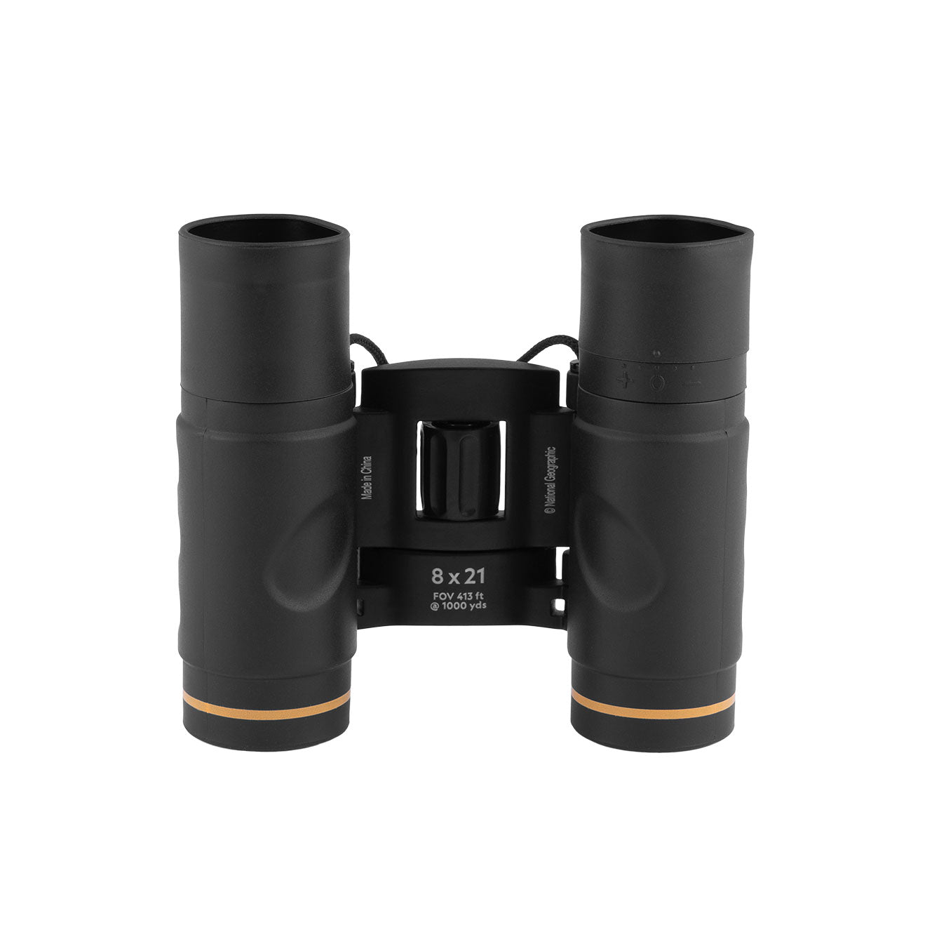 National Geographic 8x21 Foldable Compact Binoculars 80-10821CP | Telescope Wolves