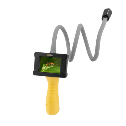 National Geographic Adventure Scope — Flexible Video Camera with LED Light and LCD Screen | Telescope Wolves