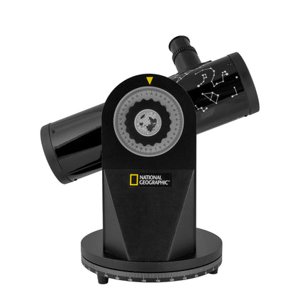 National Geographic 76mm Compact Reflector Telescope 80-20103 – Beginner Dobsonian Telescope