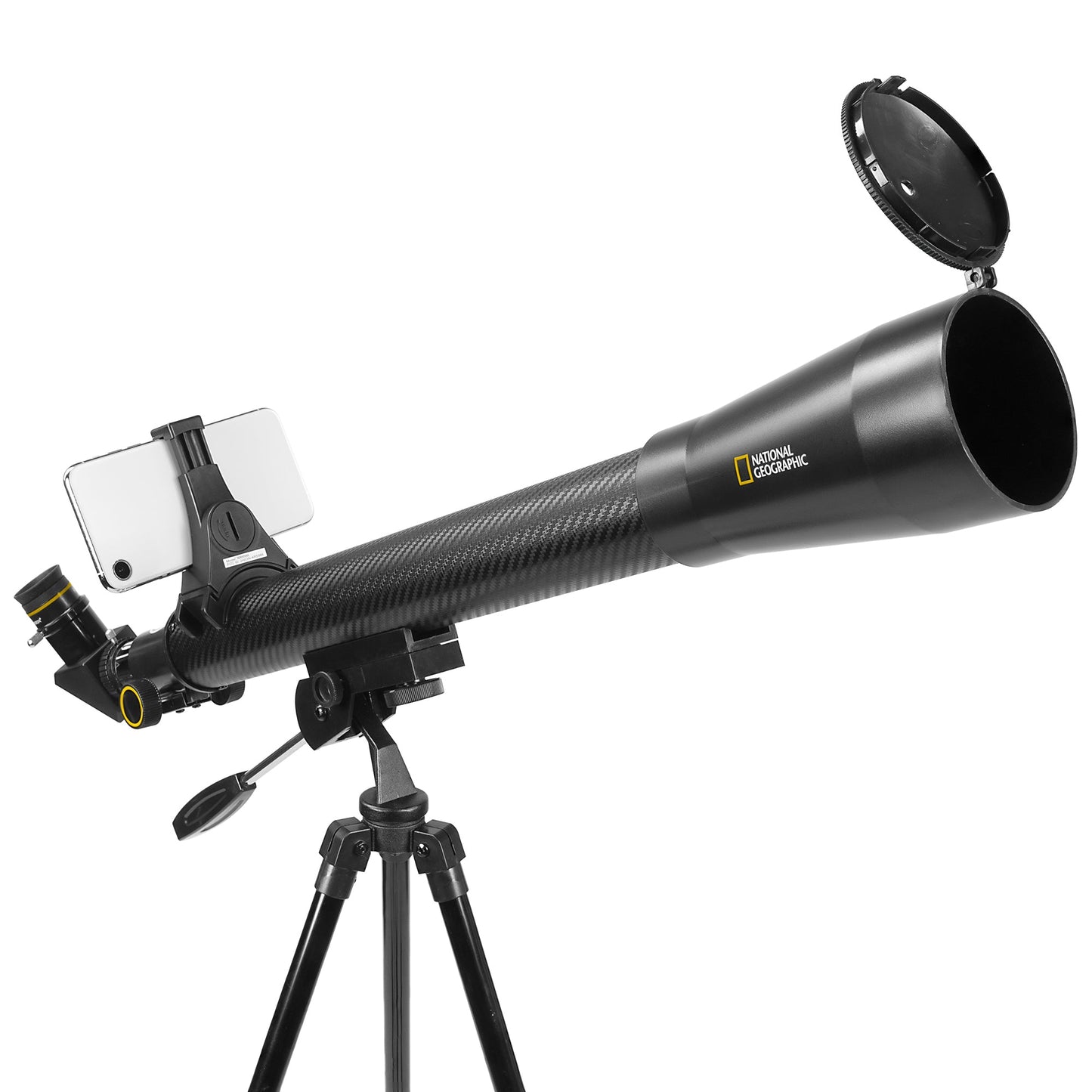 National Geographic StarApp50 50mm Refractor Telescope with Astronomy App — Beginner Telescope for New Stargazers | Telescope Wolves