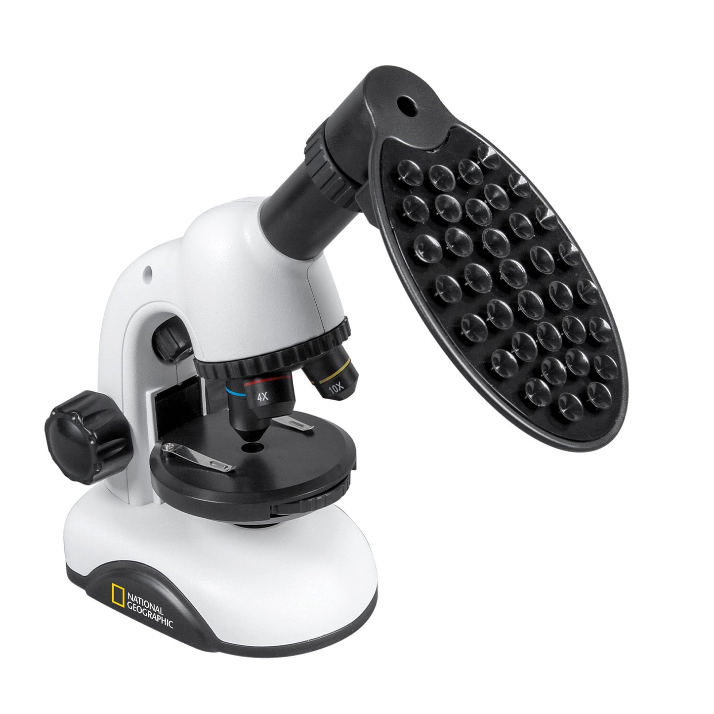 National Geographic 40x-640x Microscope — Beginner Microscope with Smartphone Adapter | Telescope Wolves