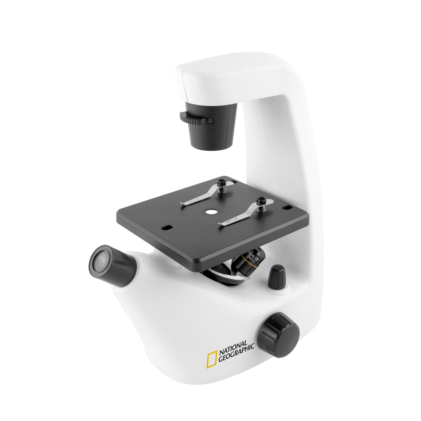 National Geographic 40x-400x Inverted Microscope — Student Microscope with Full Accessory Kit | Telescope Wolves