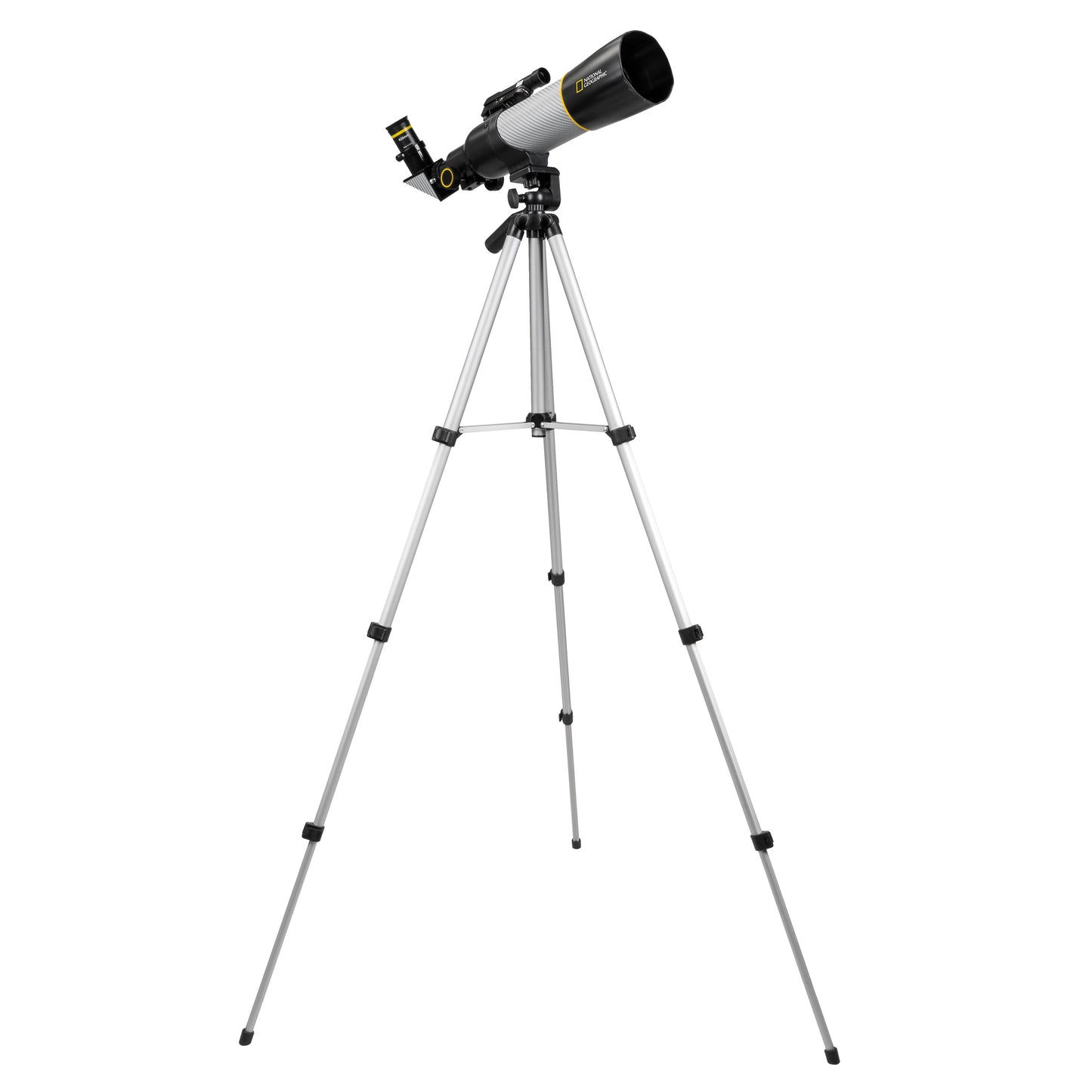 National Geographic SRT70MM 70mm Refractor Telescope 80-50072 – Beginner Telescope with Solar Filter & Panhandle Mount