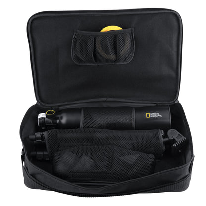 National Geographic SRT70MM 70mm Refractor Telescope 80-50072 – Beginner Telescope with Solar Filter & Panhandle Mount