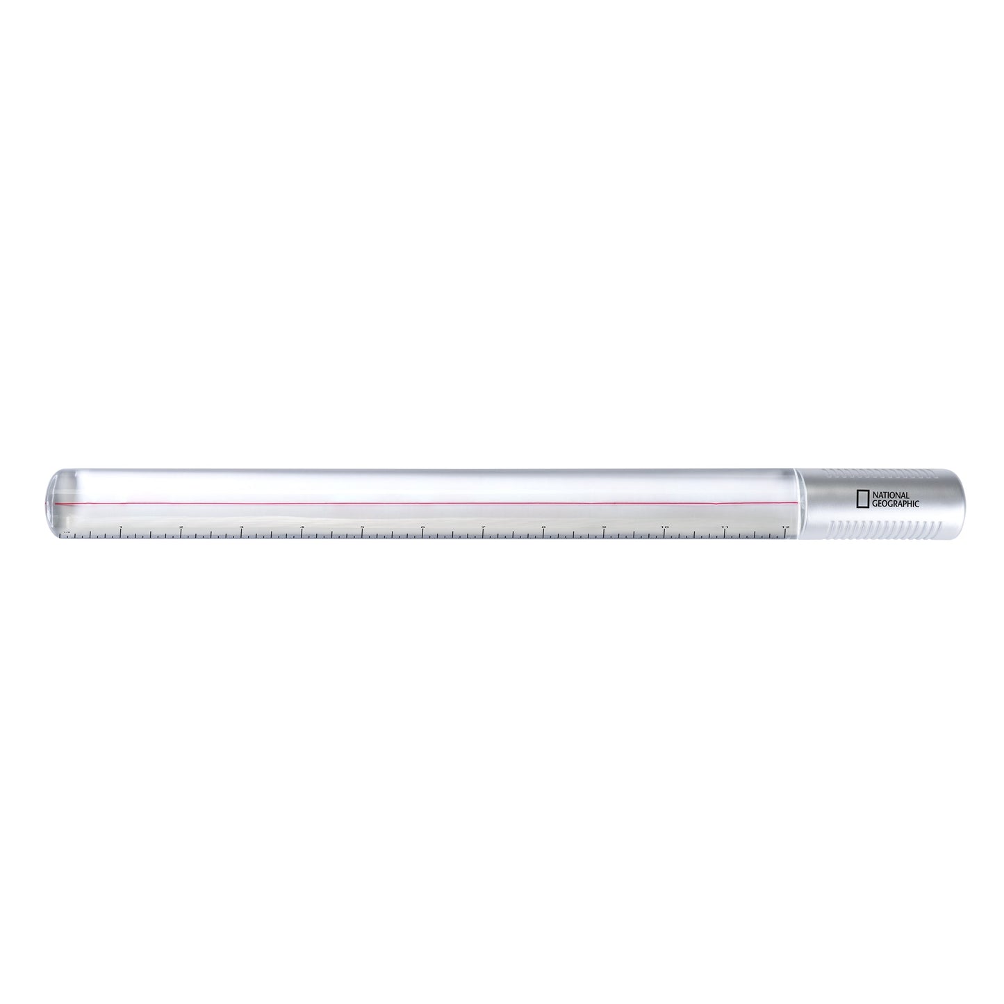 National Geographic 2x Reading Magnifier & Ruler 80‑72000 – Lightweight Acrylic Magnifying Tool