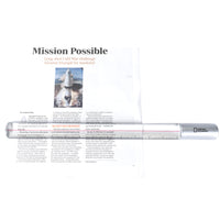 National Geographic 2x Reading Magnifier & Ruler 80‑72000 – Lightweight Acrylic Magnifying Tool