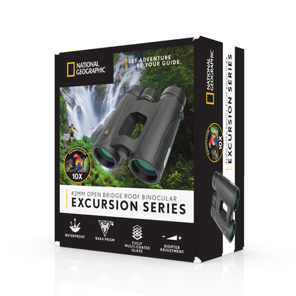 National Geographic Excursion Series 10x42 Binoculars 80-76530 | Telescope Wolves