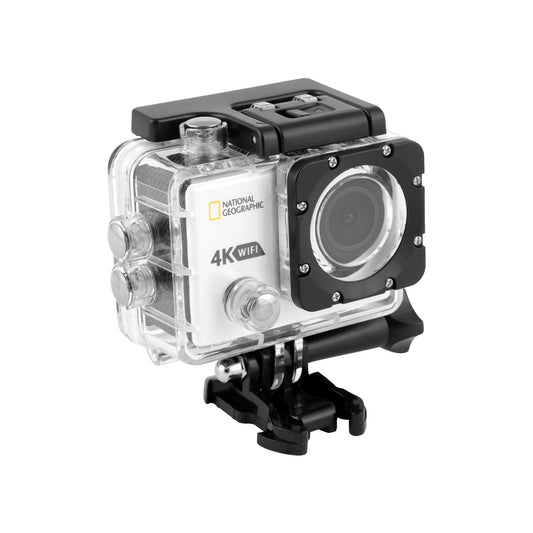 National Geographic 4K Action Camera with WiFi 80‑83002 – Waterproof Adventure Camera