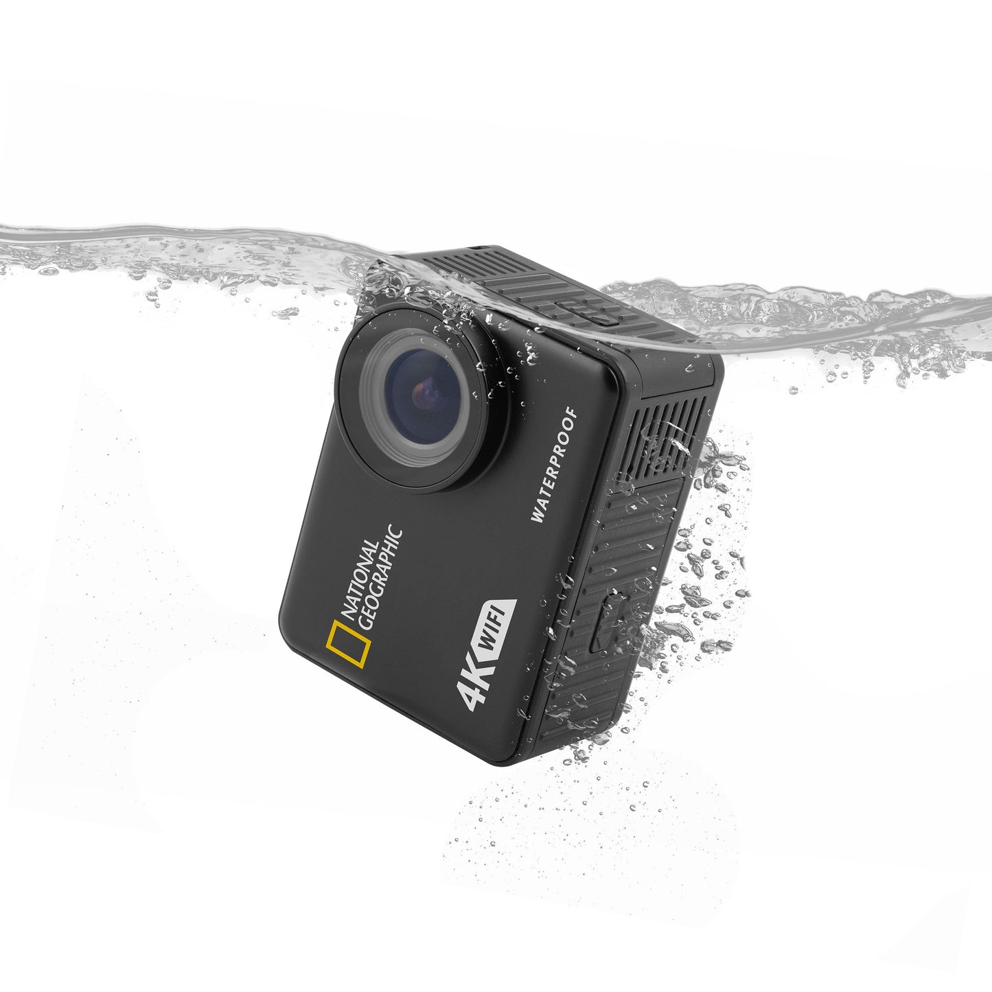 National Geographic 4K Waterproof Action Camera with WiFi 80‑83003 – Adventure-Proof Action Cam