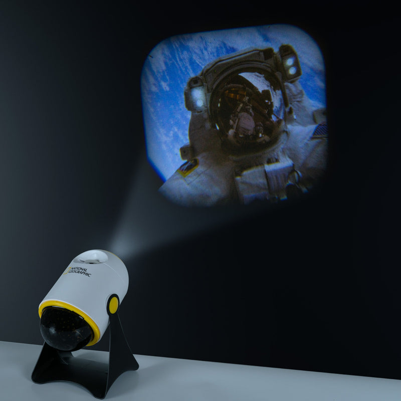 National Geographic Astro Projector 2-in-1 — Dome and Slide Projector for Kids' Astronomy Education | Telescope Wolves