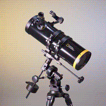 National Geographic NG114mm Newtonian Telescope with Equatorial Mount 80-10114