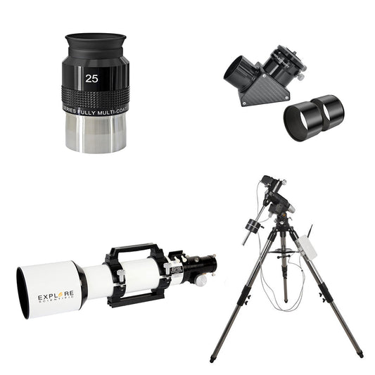 Explore Scientific ED102 Triplet w/ EXOS2 PMC-Eight Equatorial GOTO Mount ED102-PMC8-CMBO
