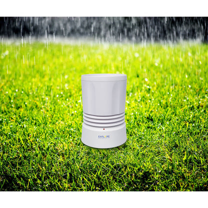 Explore Scientific Wireless Rain Gauge with Outdoor Temperature RGT1001